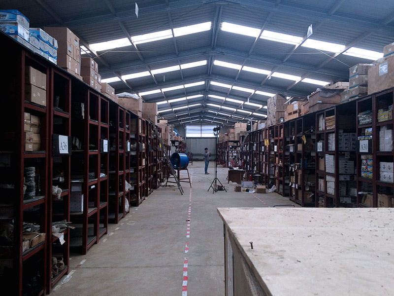 Spare parts warehouse of ANGOBEST